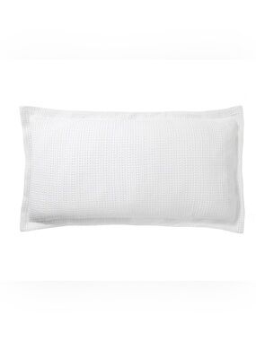 Pottery Barn Honeycomb Cotton 2 Shams King